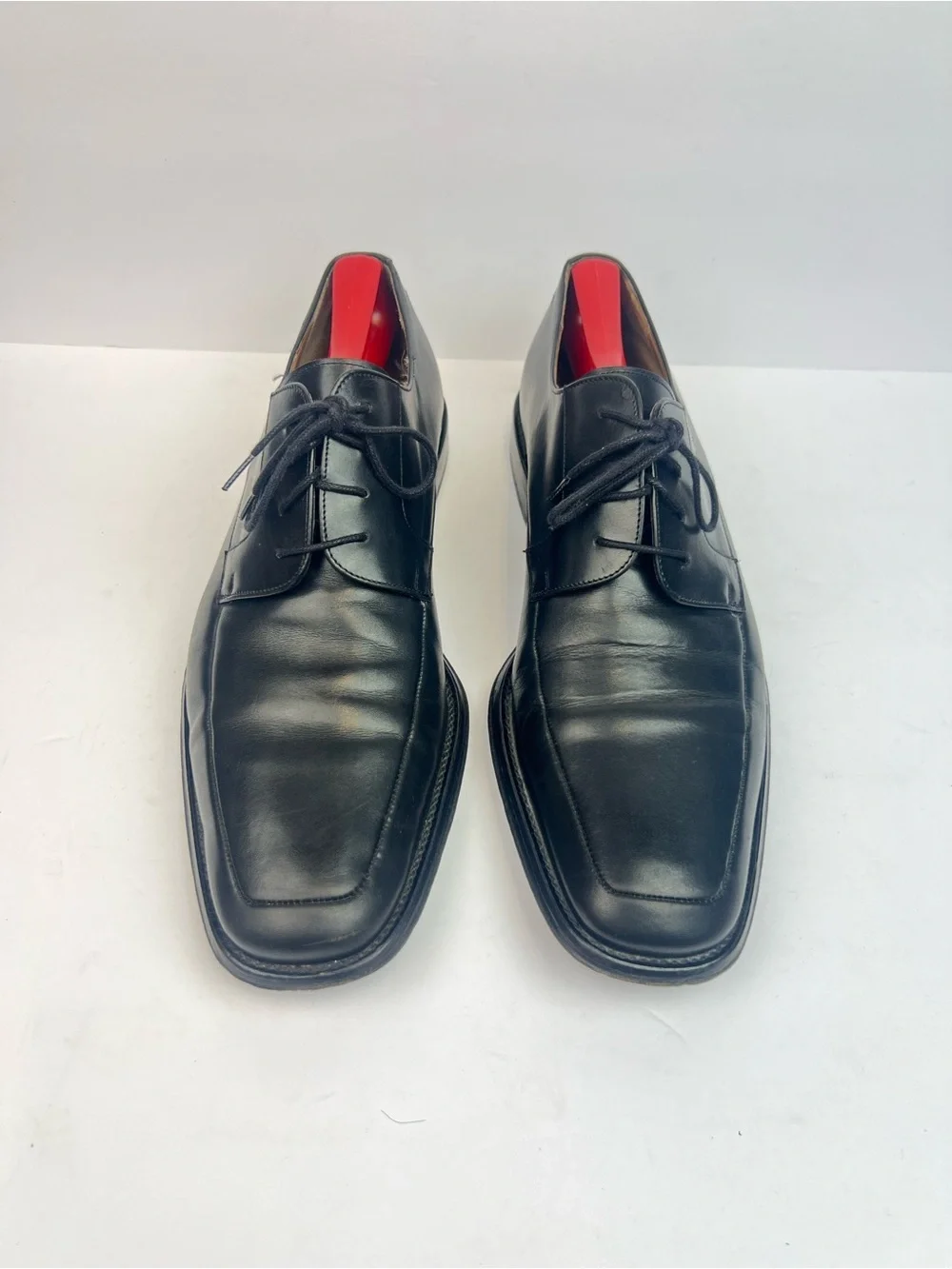 Mezlan Shoes Men’s Size 11M Black Oxfords Leather Lace Up Made In Spain